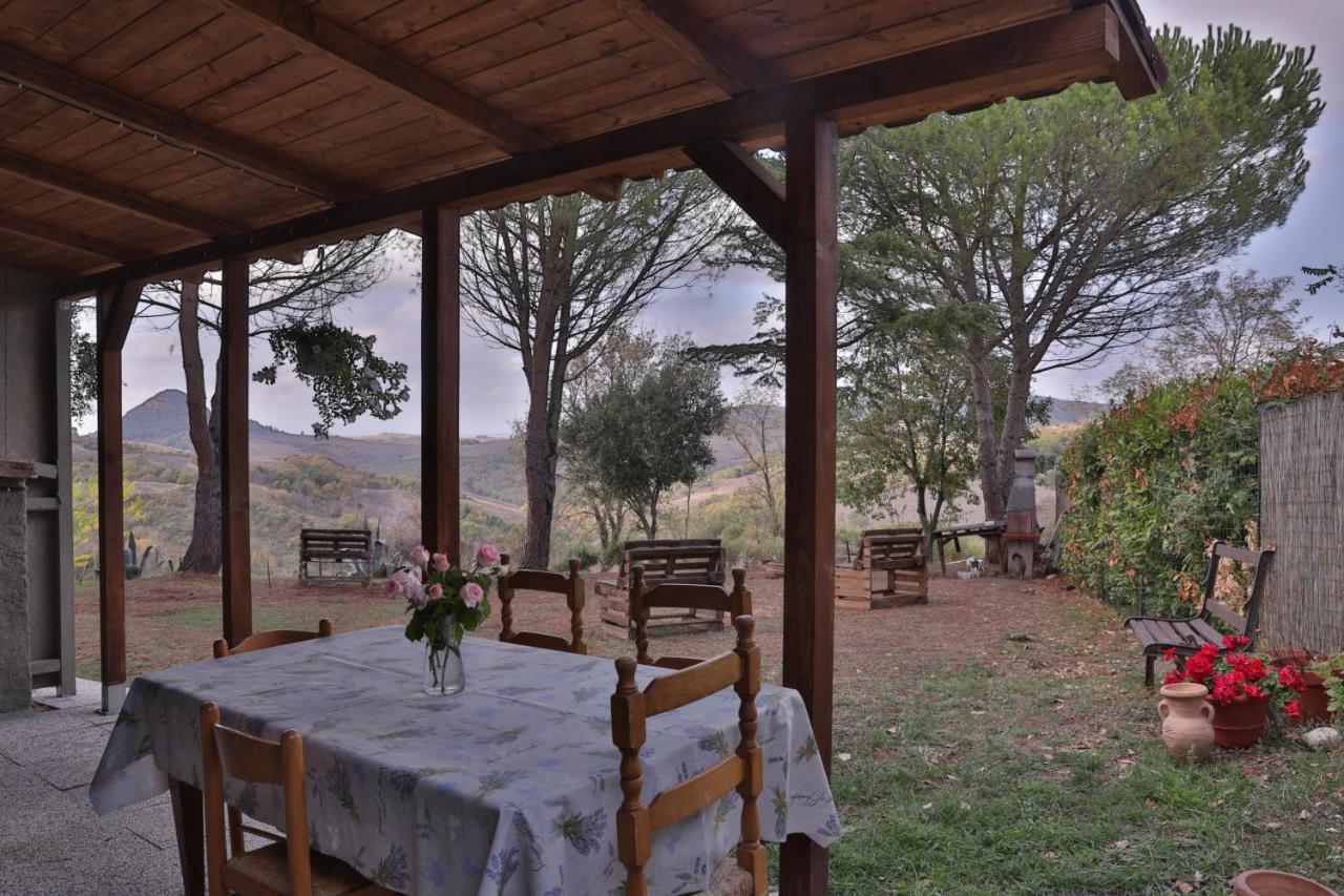 Bed and Breakfast Podere San Francesco Вольтерра Екстер'єр фото